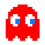 PACMAN - BLINKY - RED GHOST