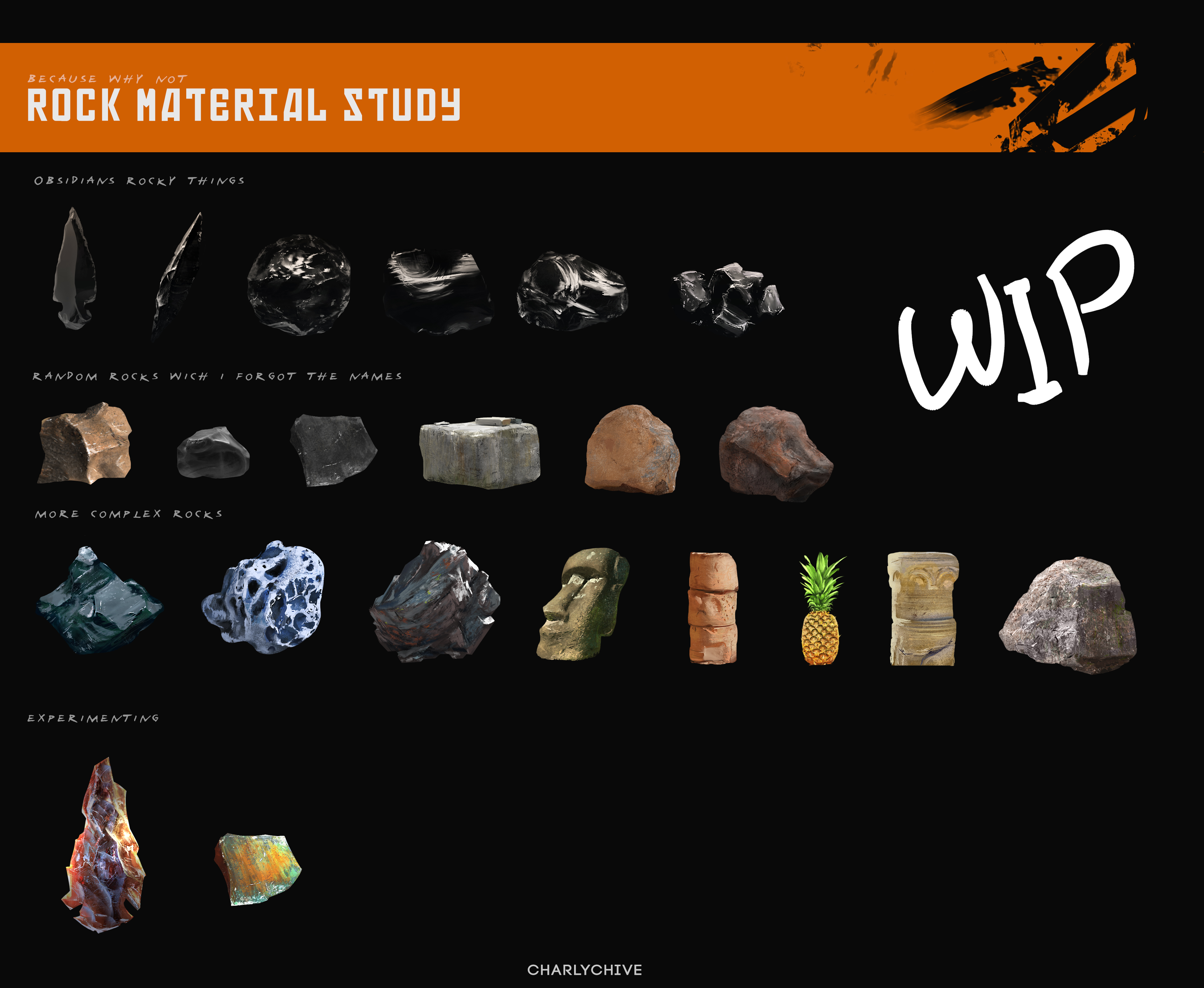 Rock Material Study 01