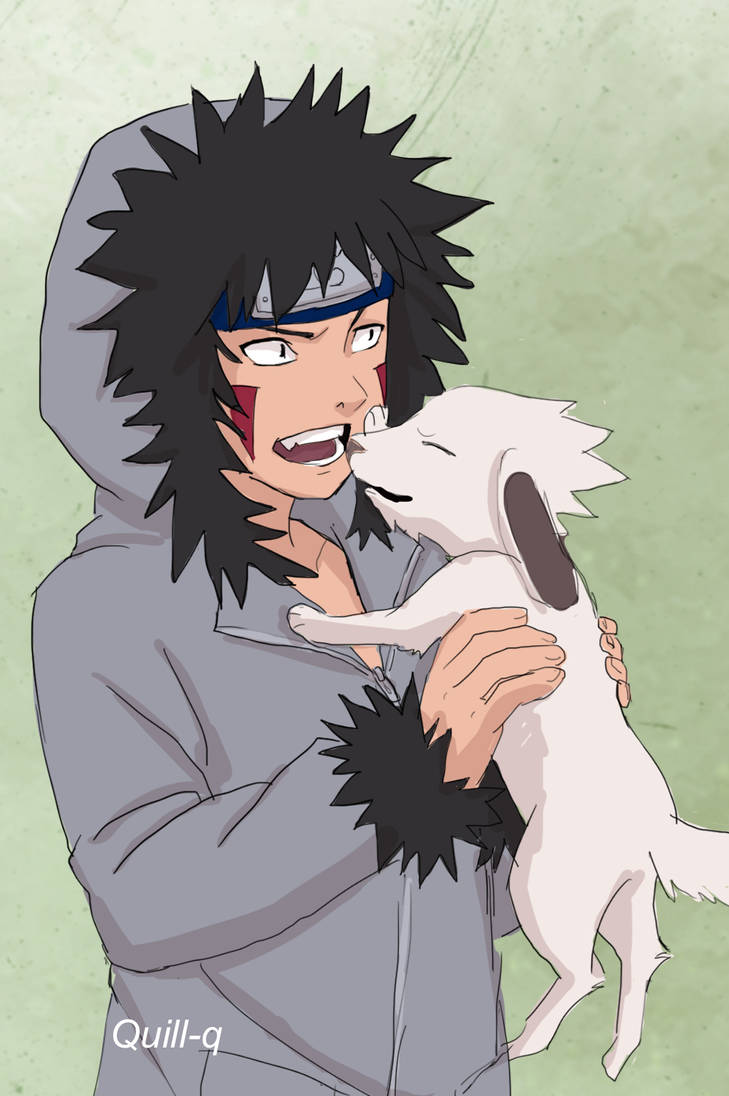 Kiba Inuzuka Smiling Kiba Inuzuka by Quill-q on DeviantArt