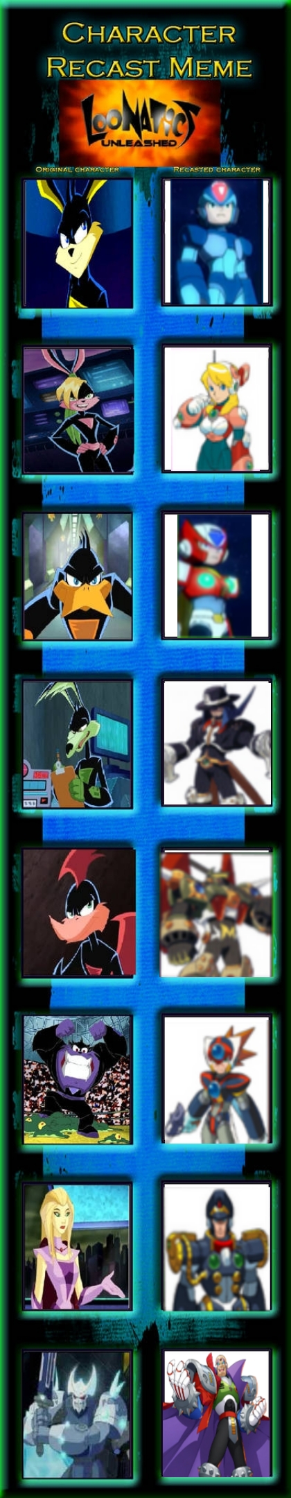 Drawing Reploids Reploids Unleashed recast by jonatan55484 on DeviantArt