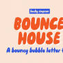 Bounce House   Bubble Letter font