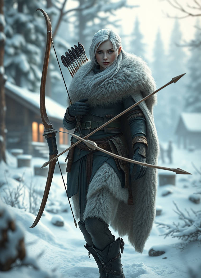 Elf Ranger (1) by BigBlueWulf on DeviantArt