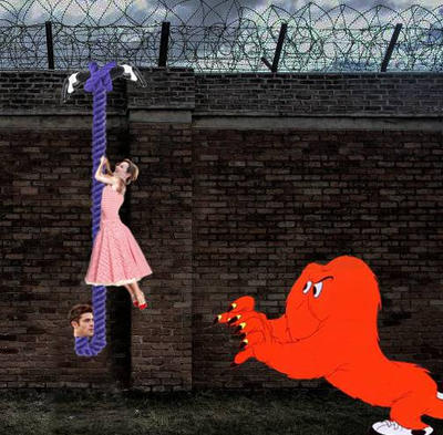 Human Rope by JMaster13 on DeviantArt