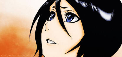 Rukia observando a Ichigo