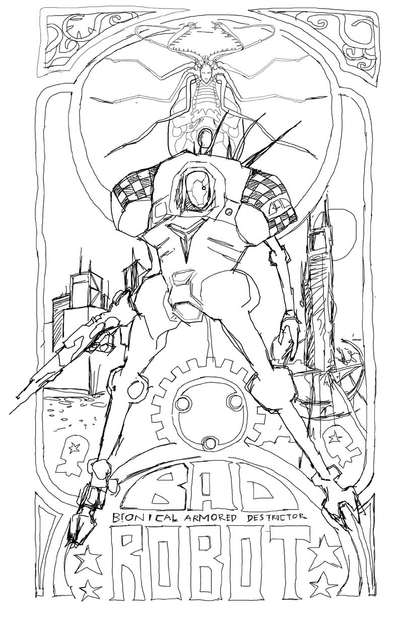 Bad robot rough cover