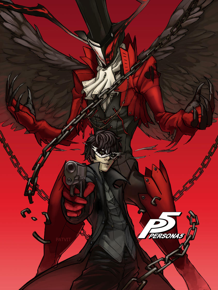 Persona  5  Protagonist by PATVIT on DeviantArt  Persona  5  Protagonist by PATVIT on DeviantArt