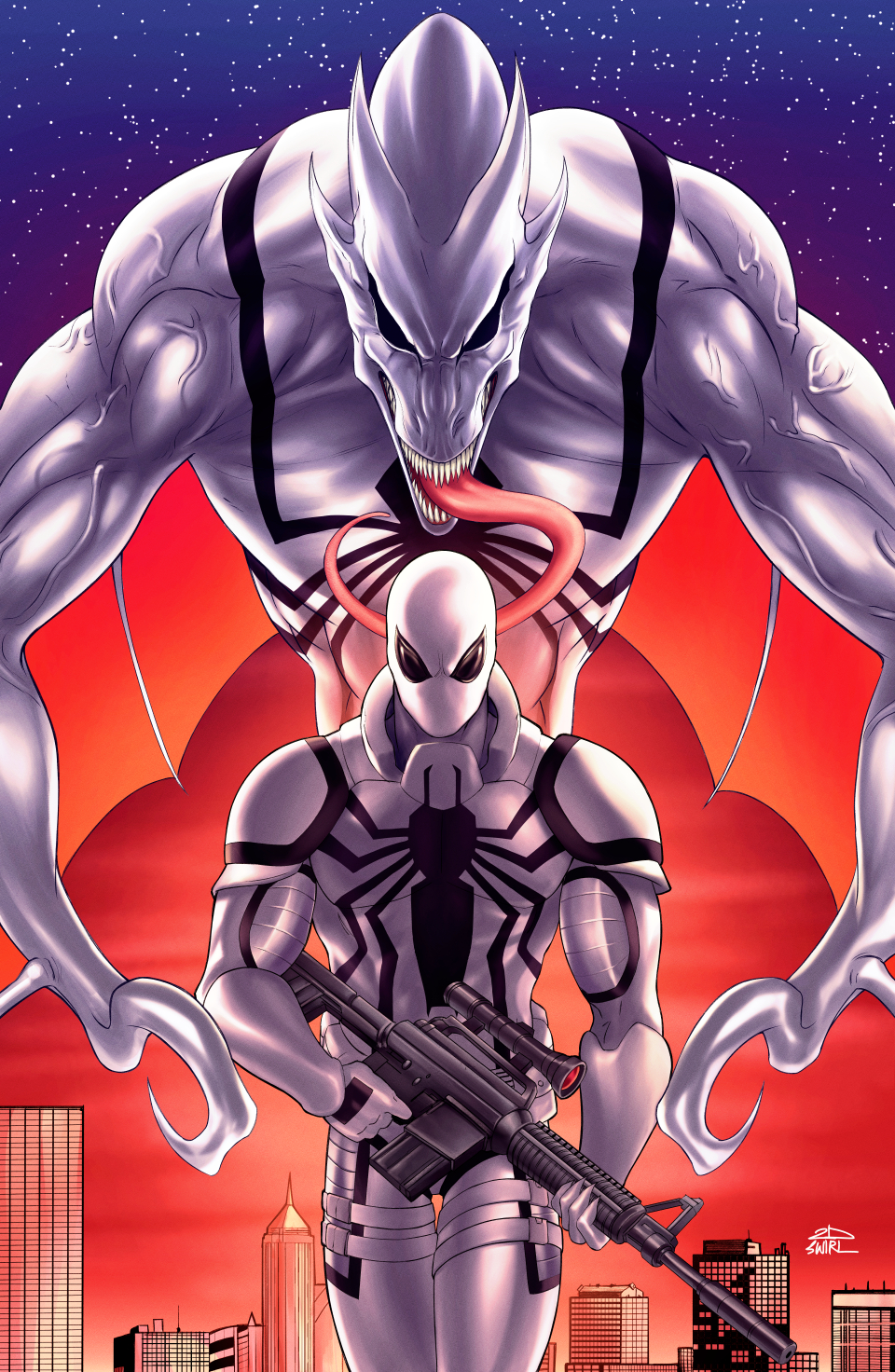 Agent Anti Venom Commission By 2dswirl On Deviantart Agent Anti Venom Commission By 2dswirl On Deviantart