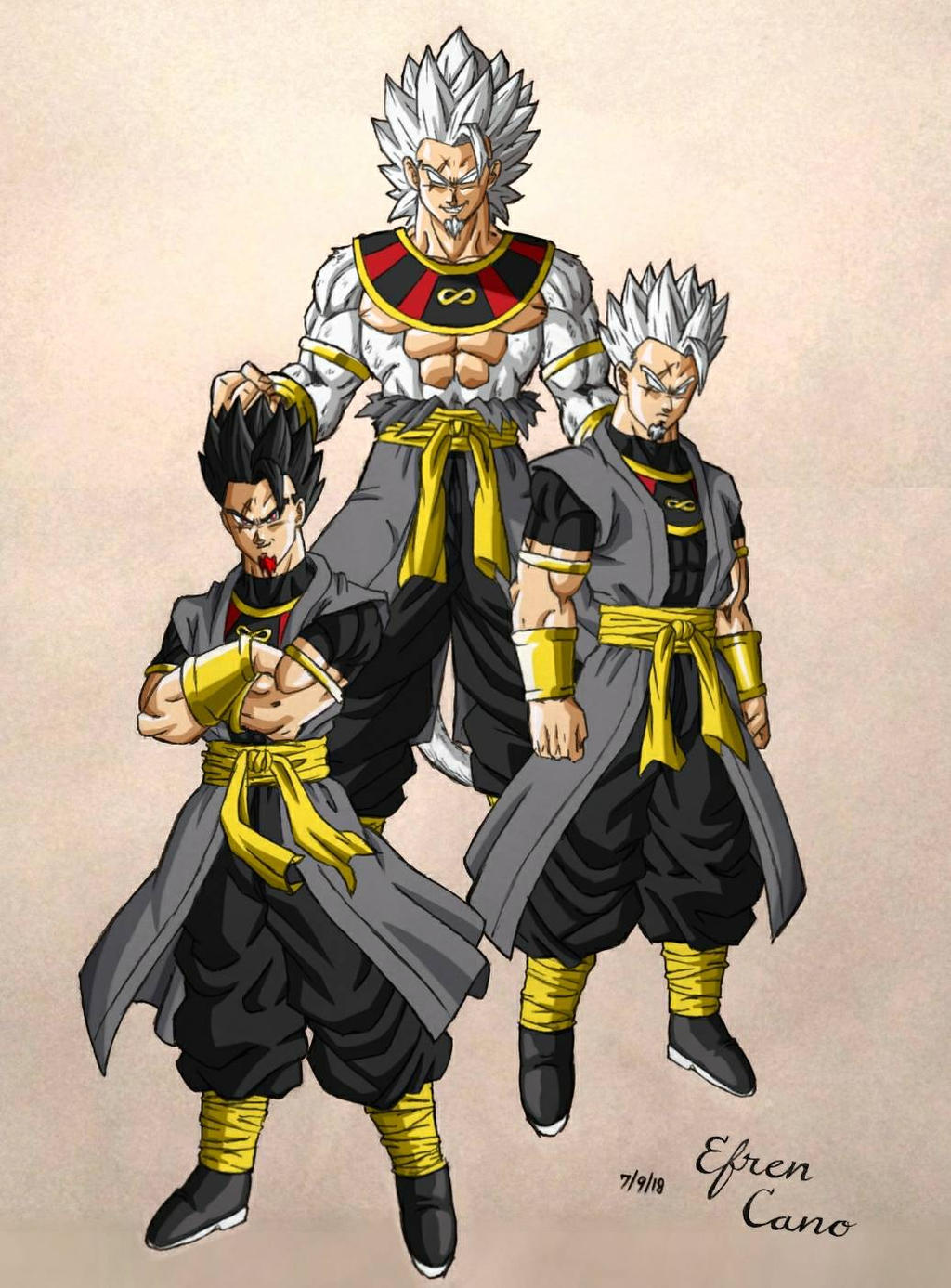 Base Ssj Taima, Hakaishin of Time (base, ssj, ssj4) by ANIMEFREAK93867 on DeviantArt