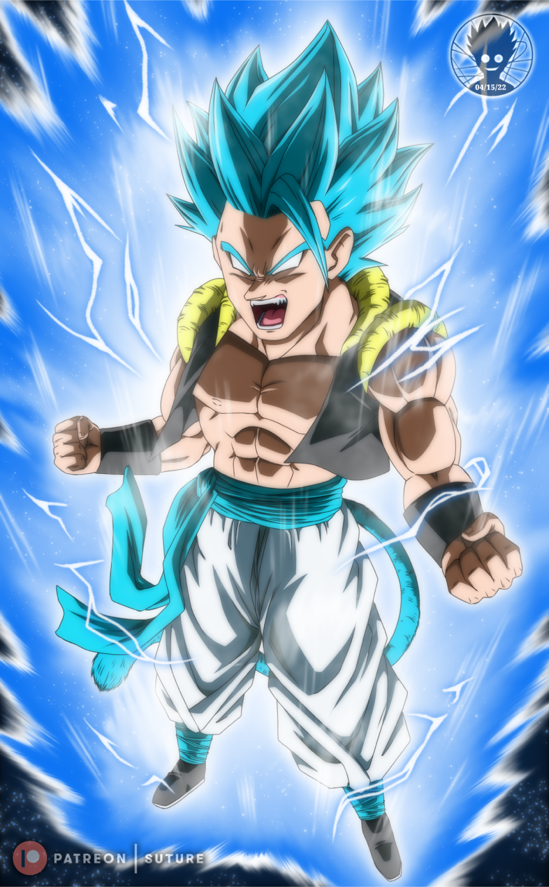 Gogeta Blue Drawing