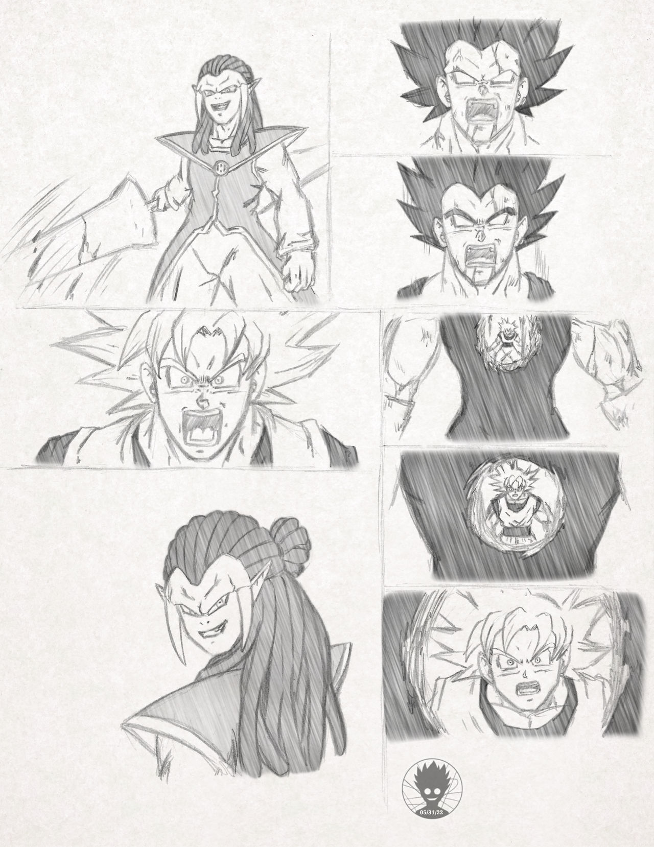 DBS Manga Page 5 (Fan Based) Textless by ANIMEFREAK93867 on DeviantArt