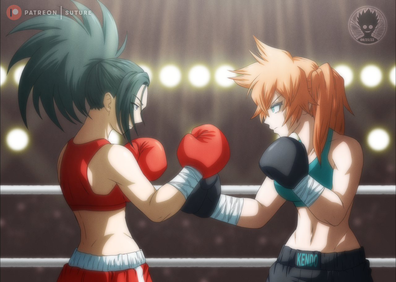 Momo vs Itsuka (Boxing Match) by ANIMEFREAK93867 on DeviantArt