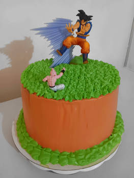 Dbz Birthday cake