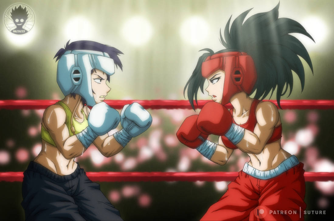 Kyoka vs Momo (Boxing) by ANIMEFREAK93867 on DeviantArt