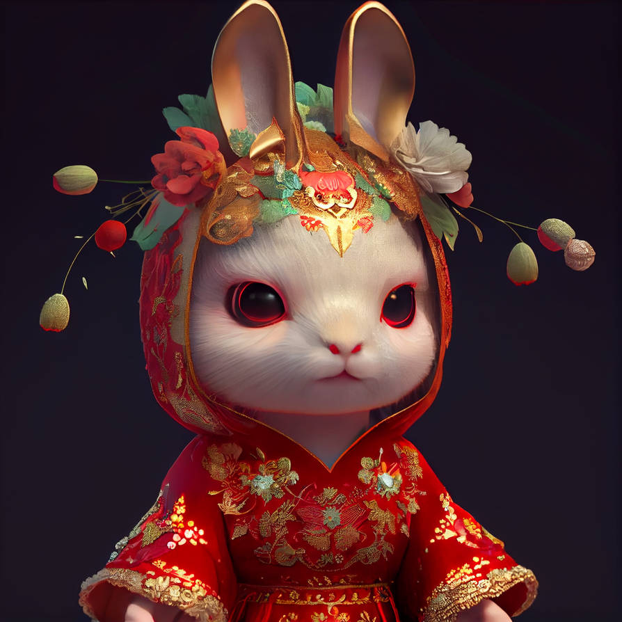 Cute Rabbit by RasooliArtworks on DeviantArt