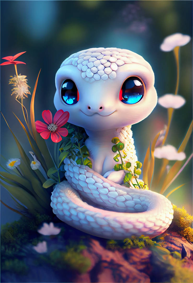 Snake Fan Cute snake by RasooliArtworks on DeviantArt