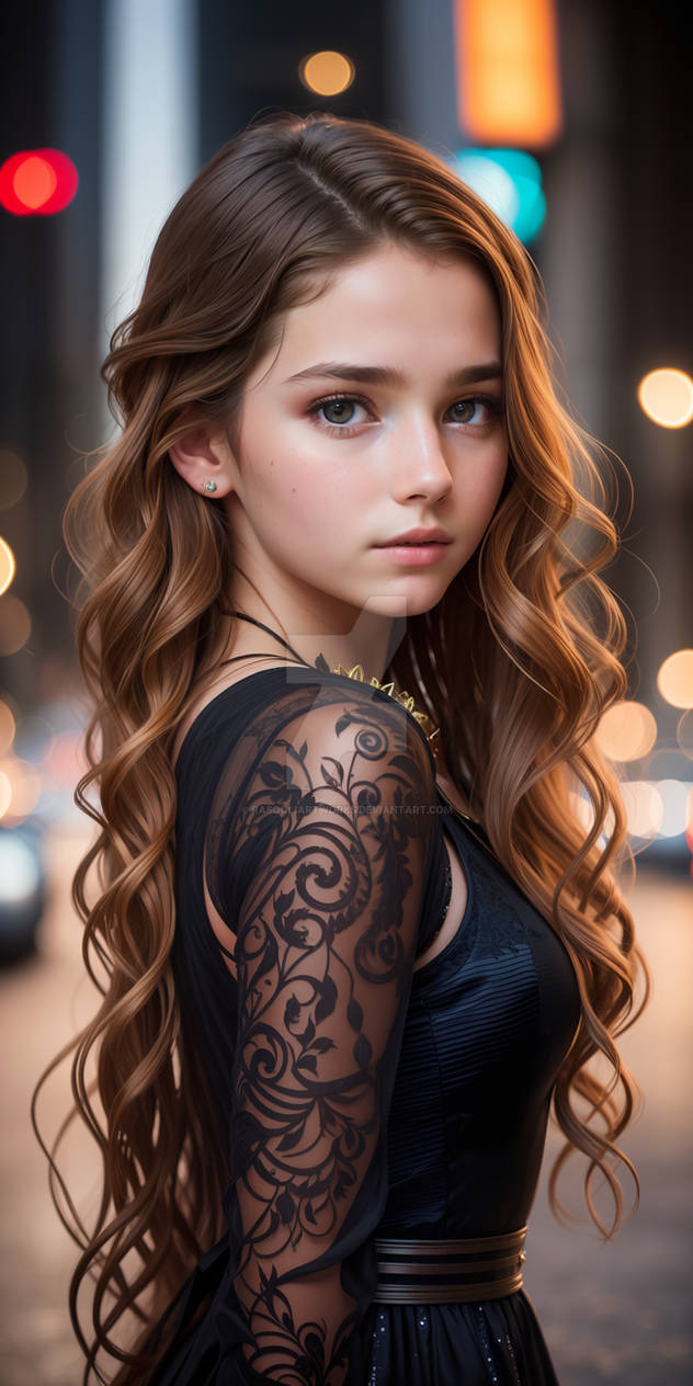 Cute Gorgeous Girl Artwork by RasooliArtworks on DeviantArt