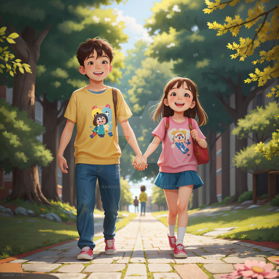 Cute Kids Illustrations, Book Illustrations, by RasooliArtworks on ...