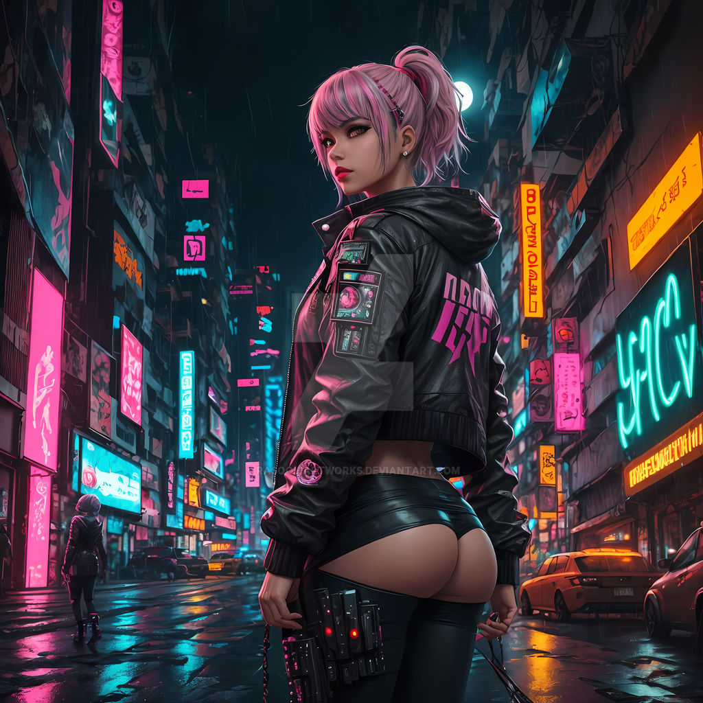 Cyberpunk (HD) Wallpaper by RaswellsYT on DeviantArt