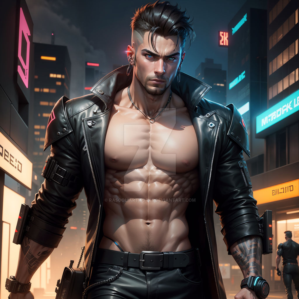 Body Ringed Man Deviantart Muscular Handsome Man by RasooliArtworks on DeviantArt
