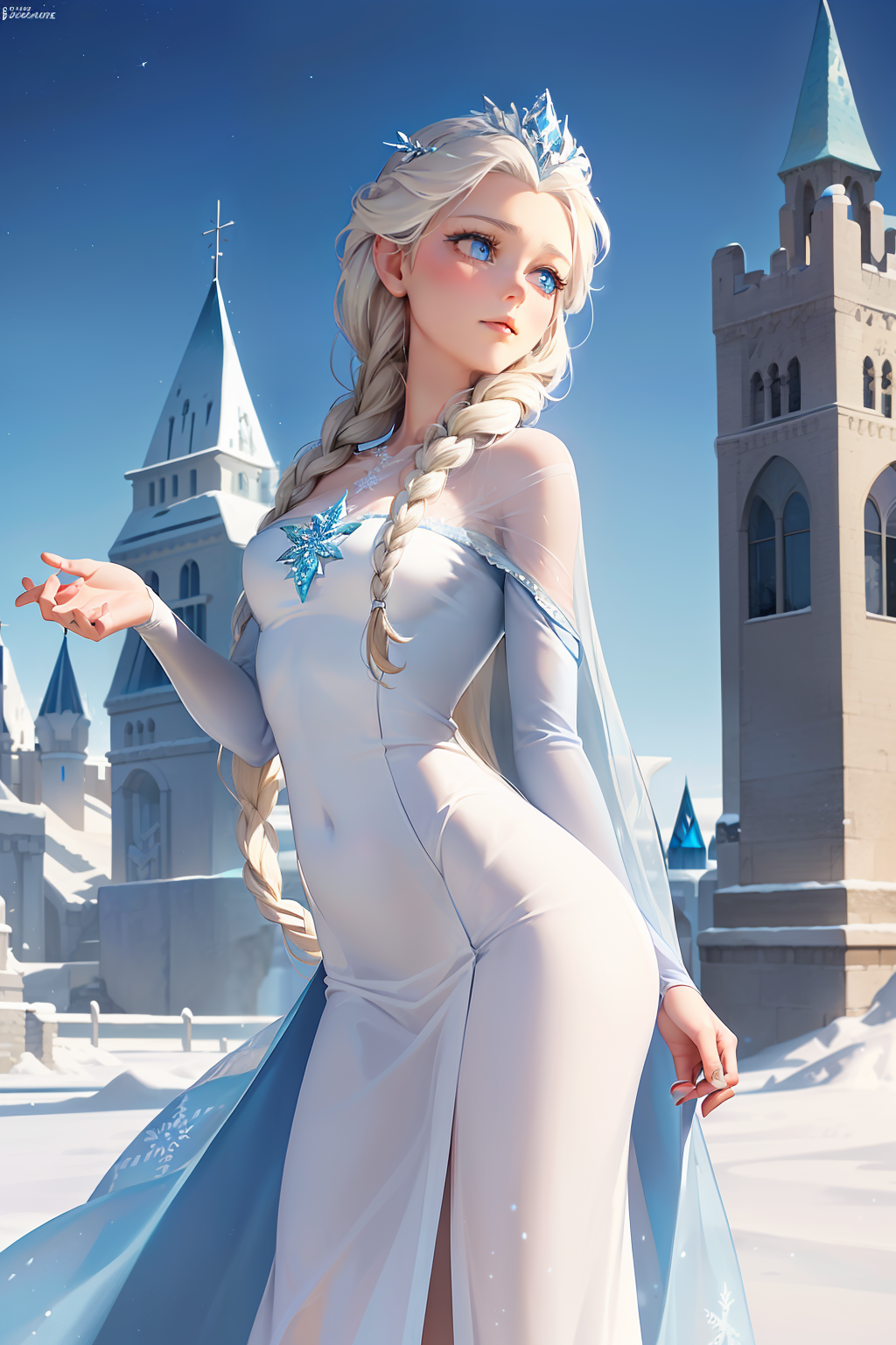 Princess Elsa from Frozen by RasooliArtworks on DeviantArt