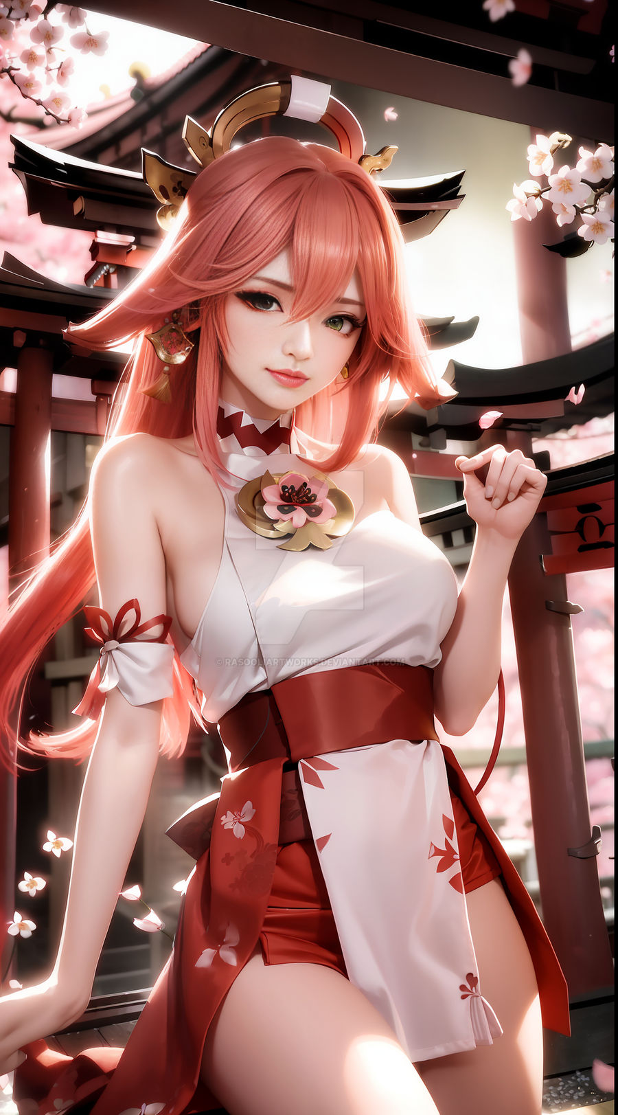 Beautiful Anime Girl Artwork by RasooliArtworks on DeviantArt
