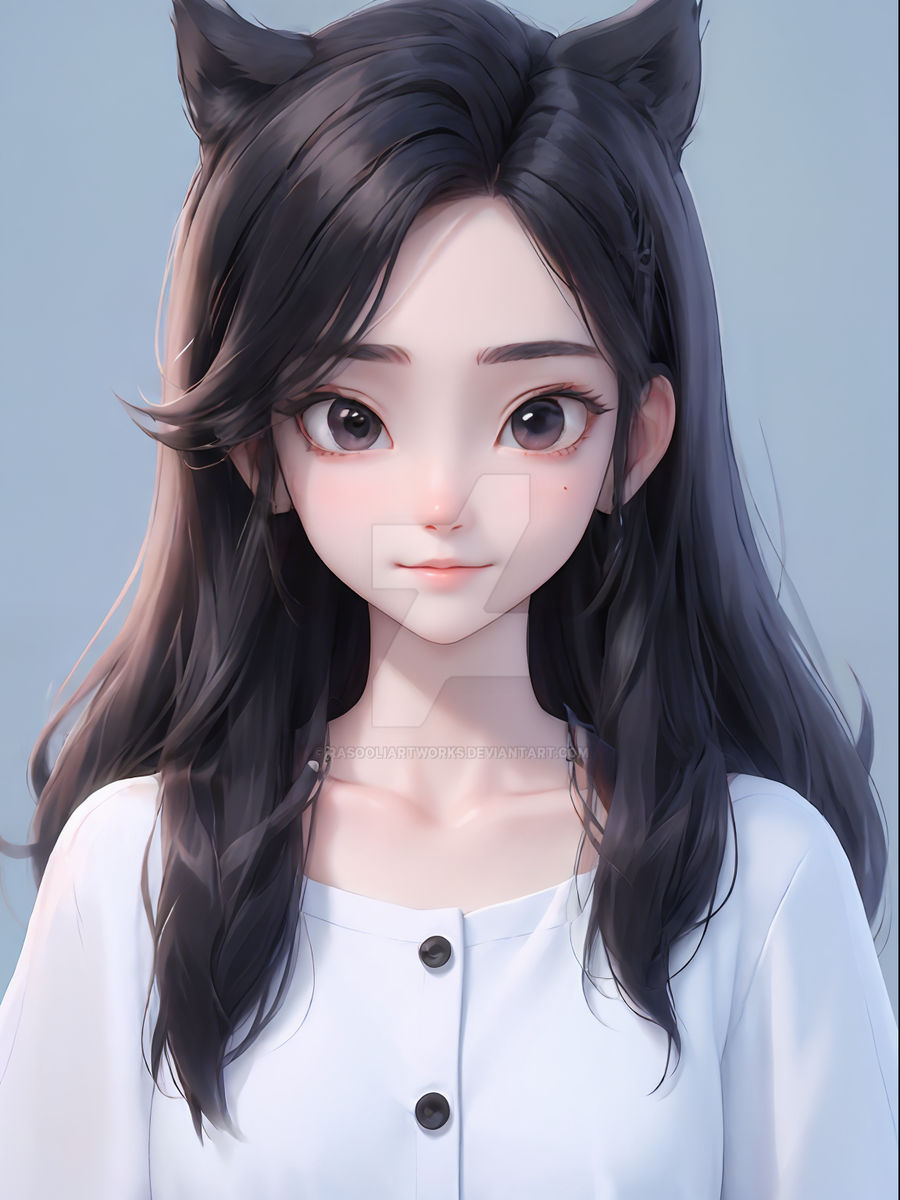 Beautiful Anime Girl Artwork by RasooliArtworks on DeviantArt