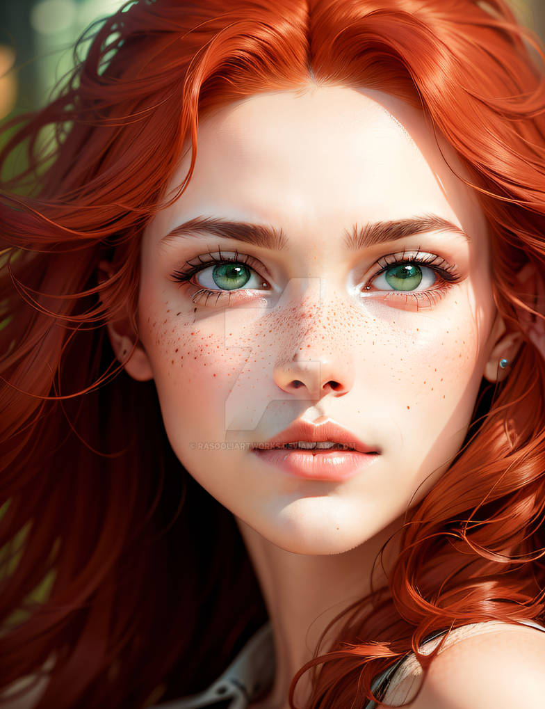 Beautiful digital artwork girl by RasooliArtworks on DeviantArt