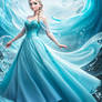 Elsa Cartoon Character from Frozen, 4k Elsa