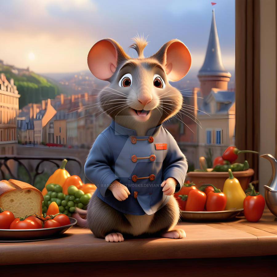 Preppy Remy Rattaoulie remy ratatouille by RasooliArtworks on DeviantArt
