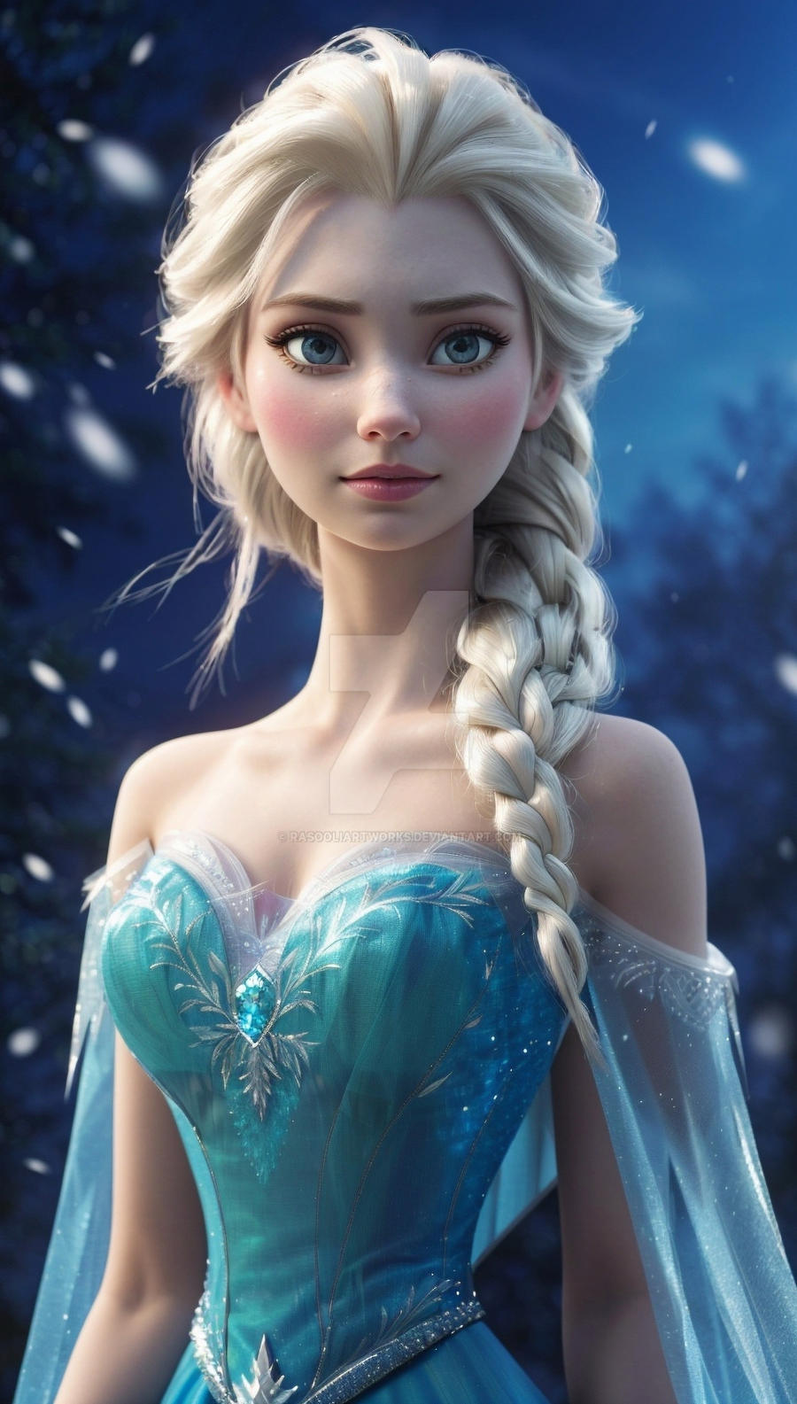 Elsa From Frozen by RasooliArtworks on DeviantArt