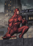 DareDevil on rooftop