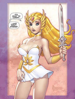 SHE-RA..don't STARE -COLOR