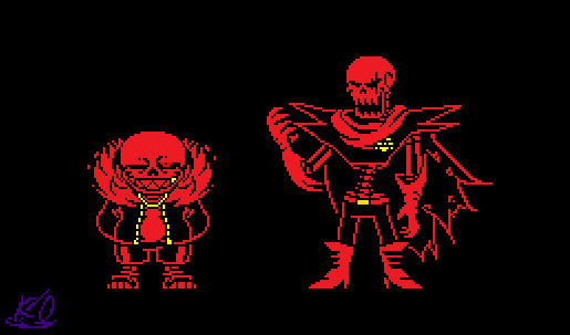 Underfell Sans and papyrus by kaivo2003 on DeviantArt