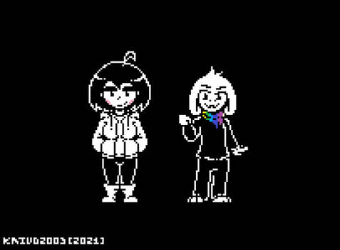 [storyshift] Chara And Asriel