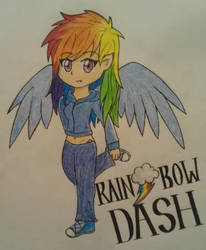 Human Rainbow Dash