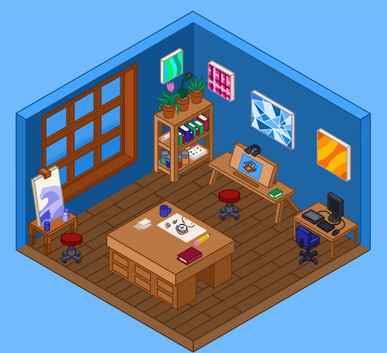 Studnine Deviantart Art Studio by DonutNebula on DeviantArt