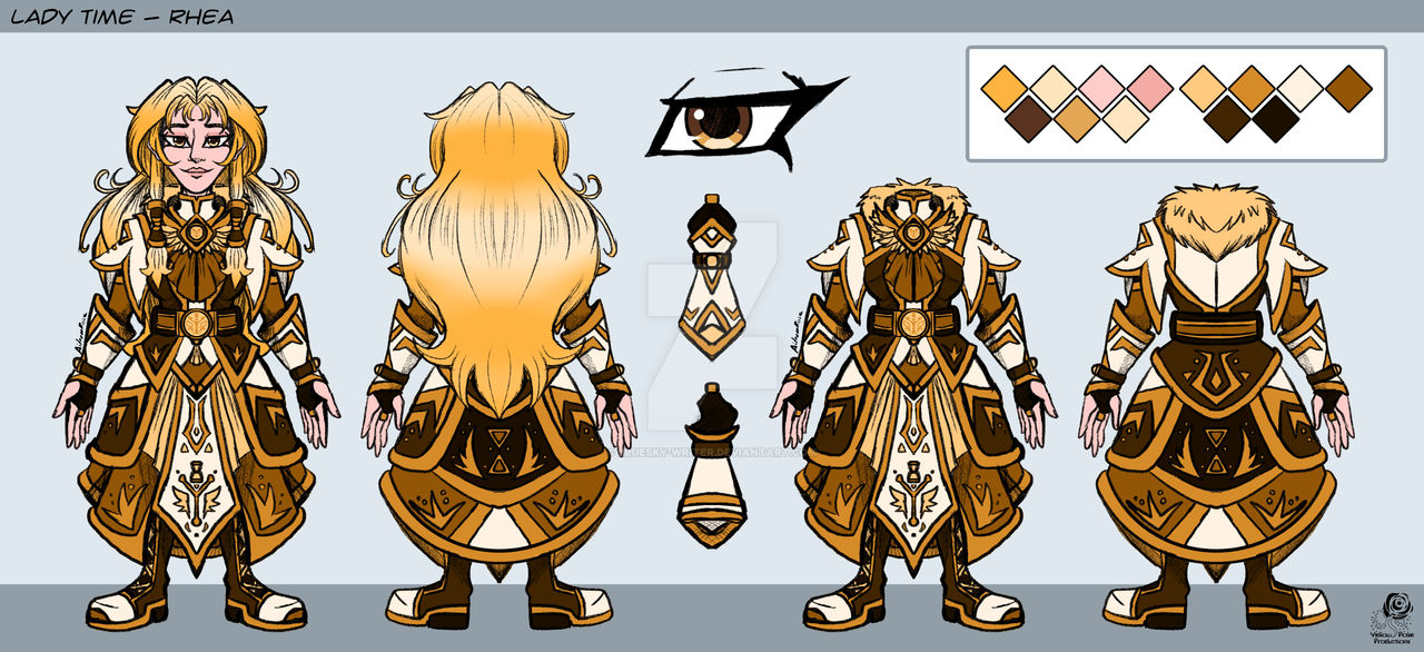 WT: Lady Time - Rhea by BlueSky-Writer on DeviantArt