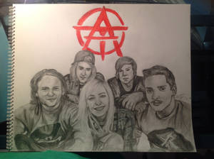 Tonight Alive Drawing