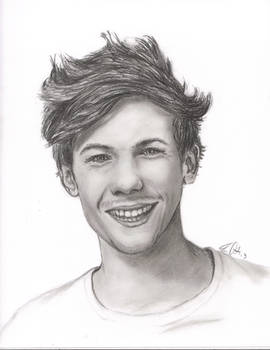 Louis Tomlinson drawing