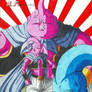 DBAF. Majin Boo's transformations.