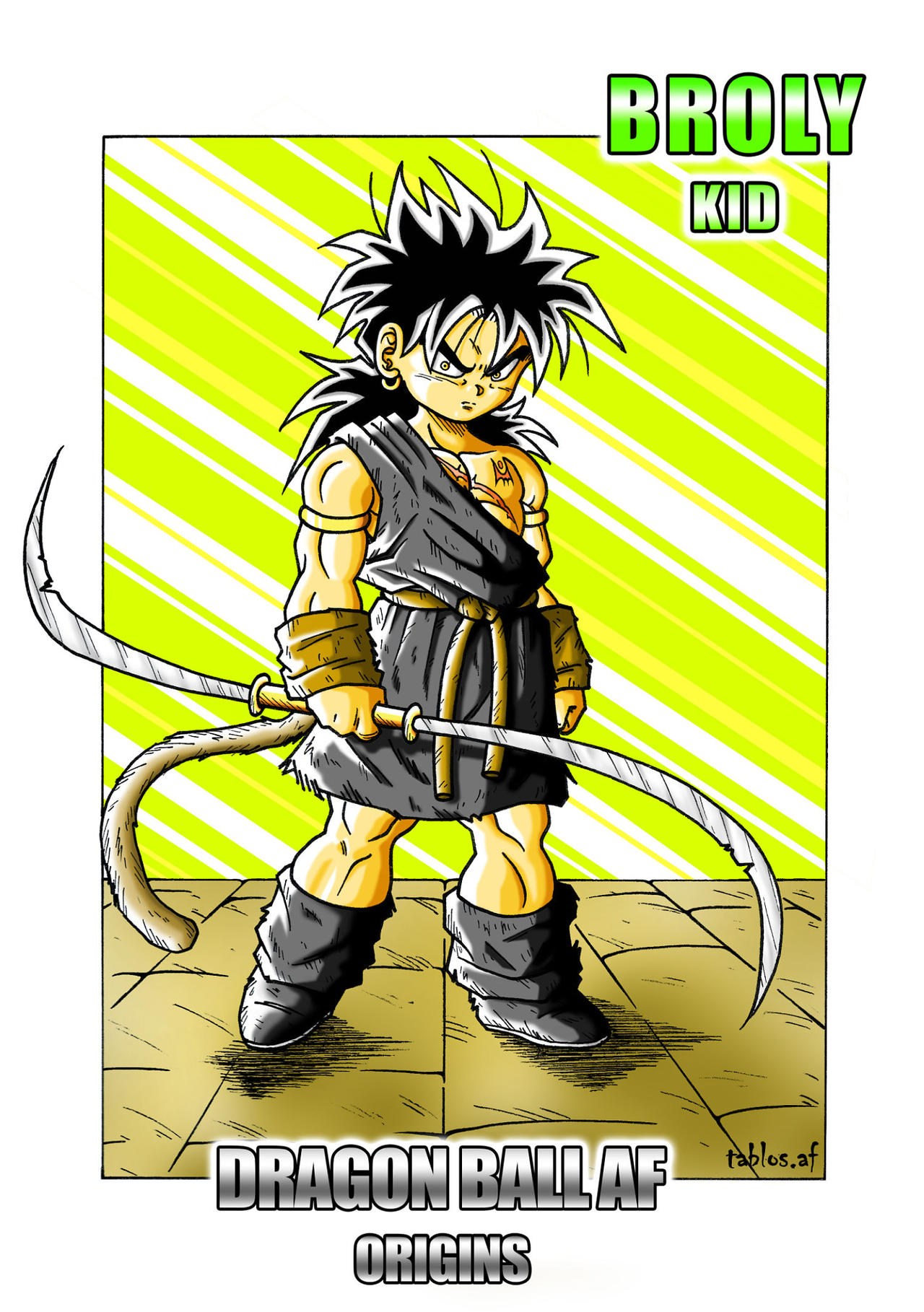 DBAF ORIGINS BROLY KID By Tablosaf On DeviantArt dbaf-origins-broly-kid-by-tablosaf-on-deviantart
