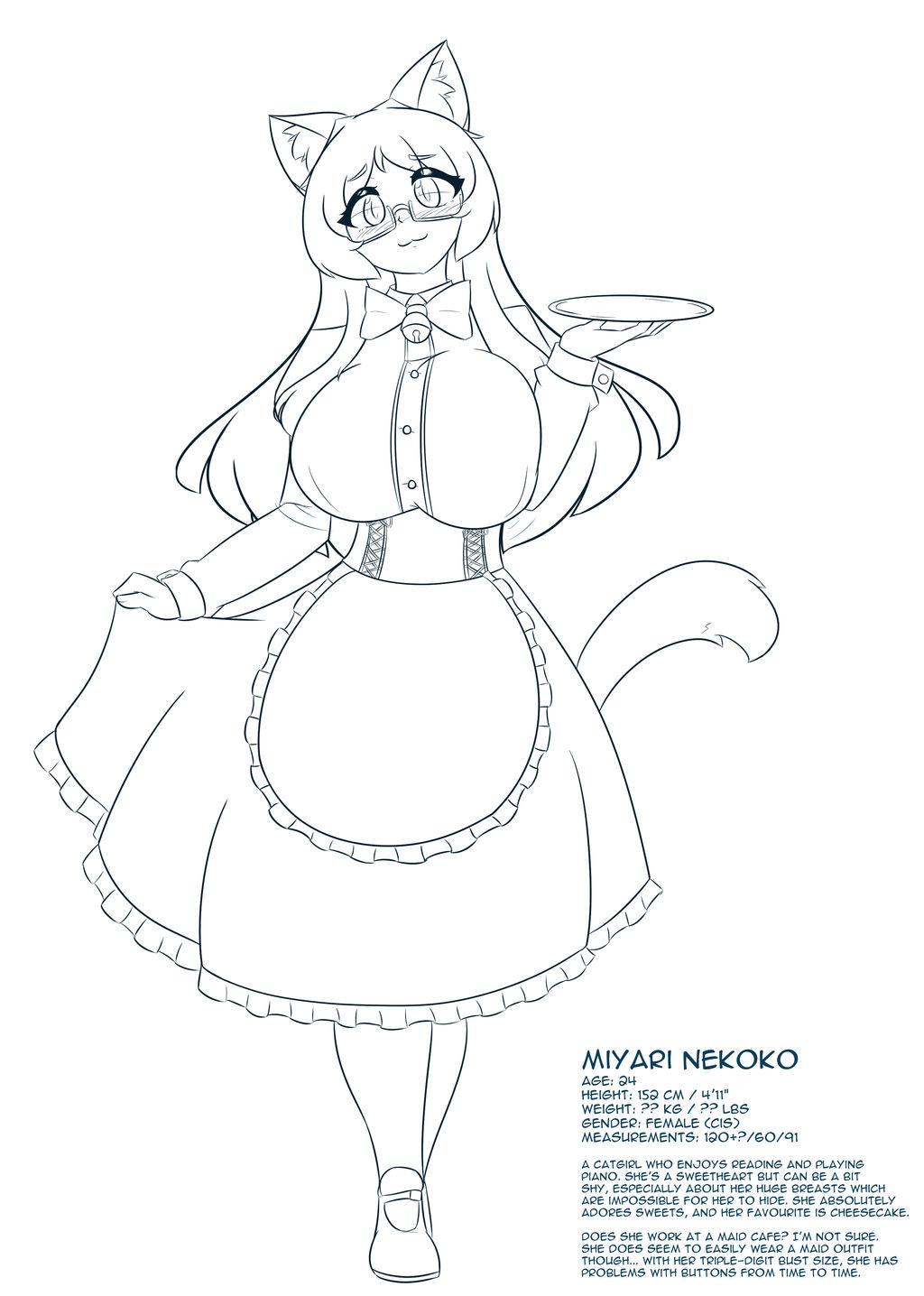 10/21/2018 - Maid Miyari doodle