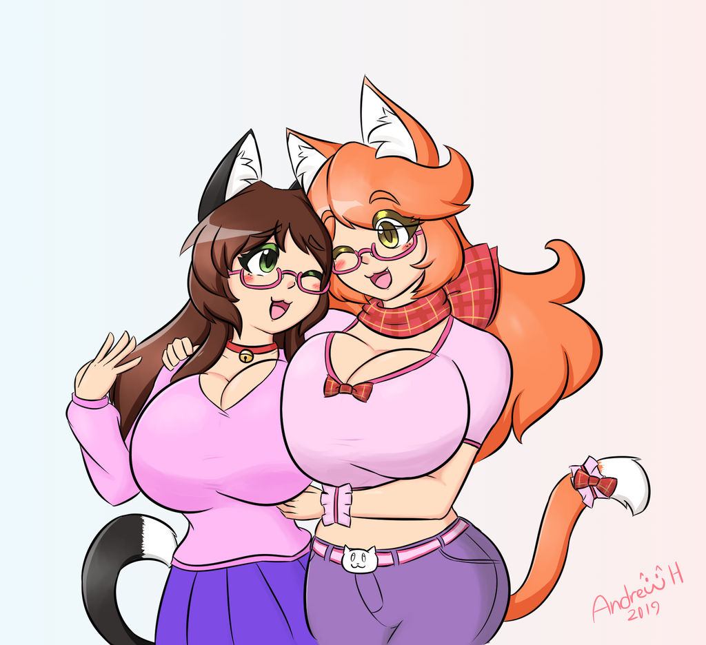 Two Nyas Being Friends (coloured)
