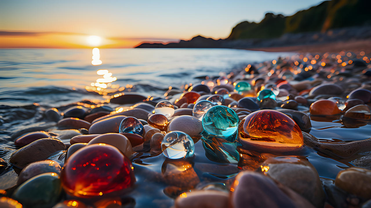 Pebbles Float sea pebbles Shoreline Treasures by viaankart on DeviantArt