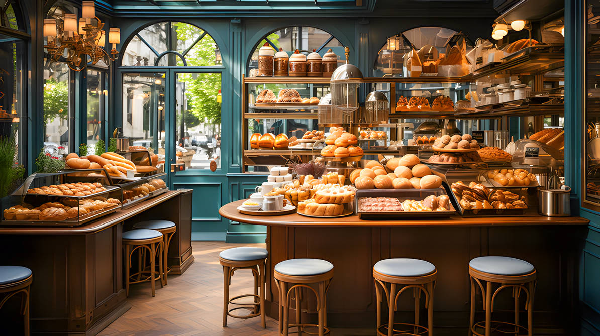 french bakery food by viaankart on DeviantArt
