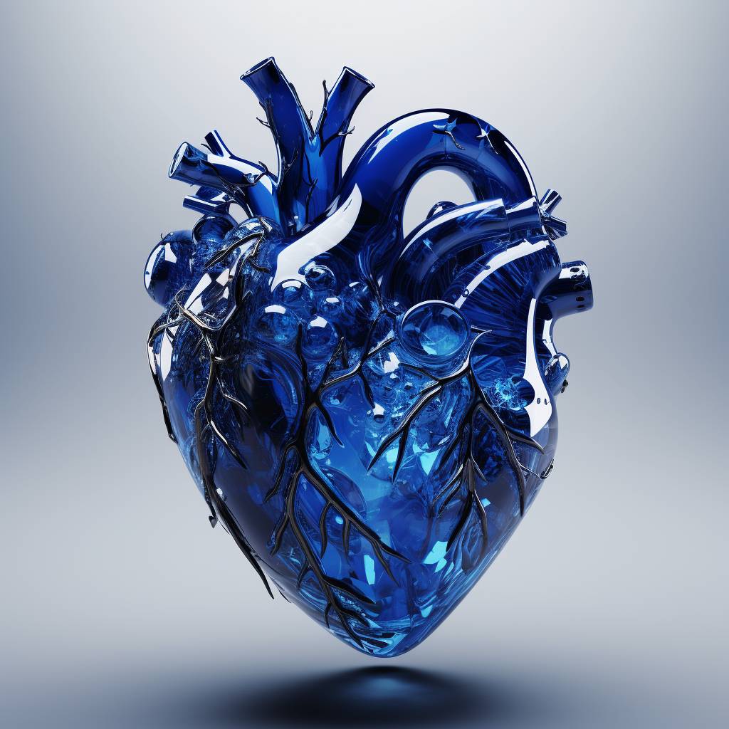 Glass heart by viaankart on DeviantArt