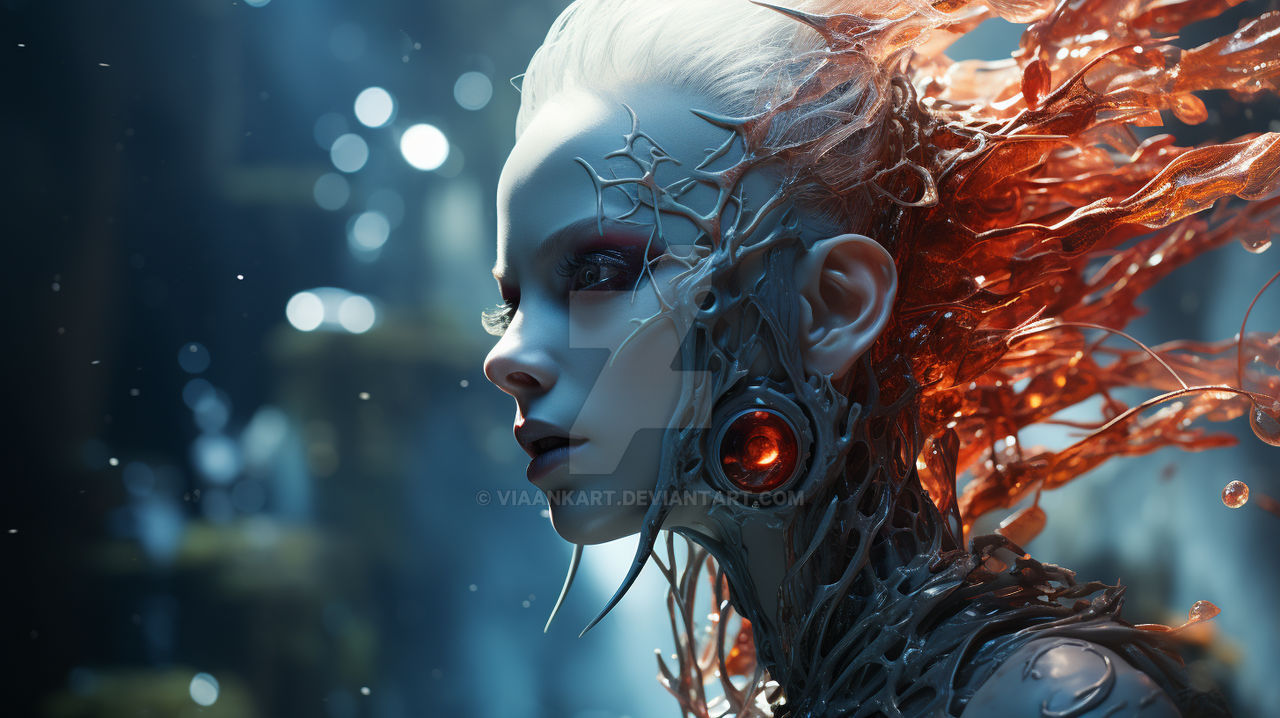 Otherworldly Humans kittuone Encounter an otherworldly aquatic humanoi by viaankart on ...