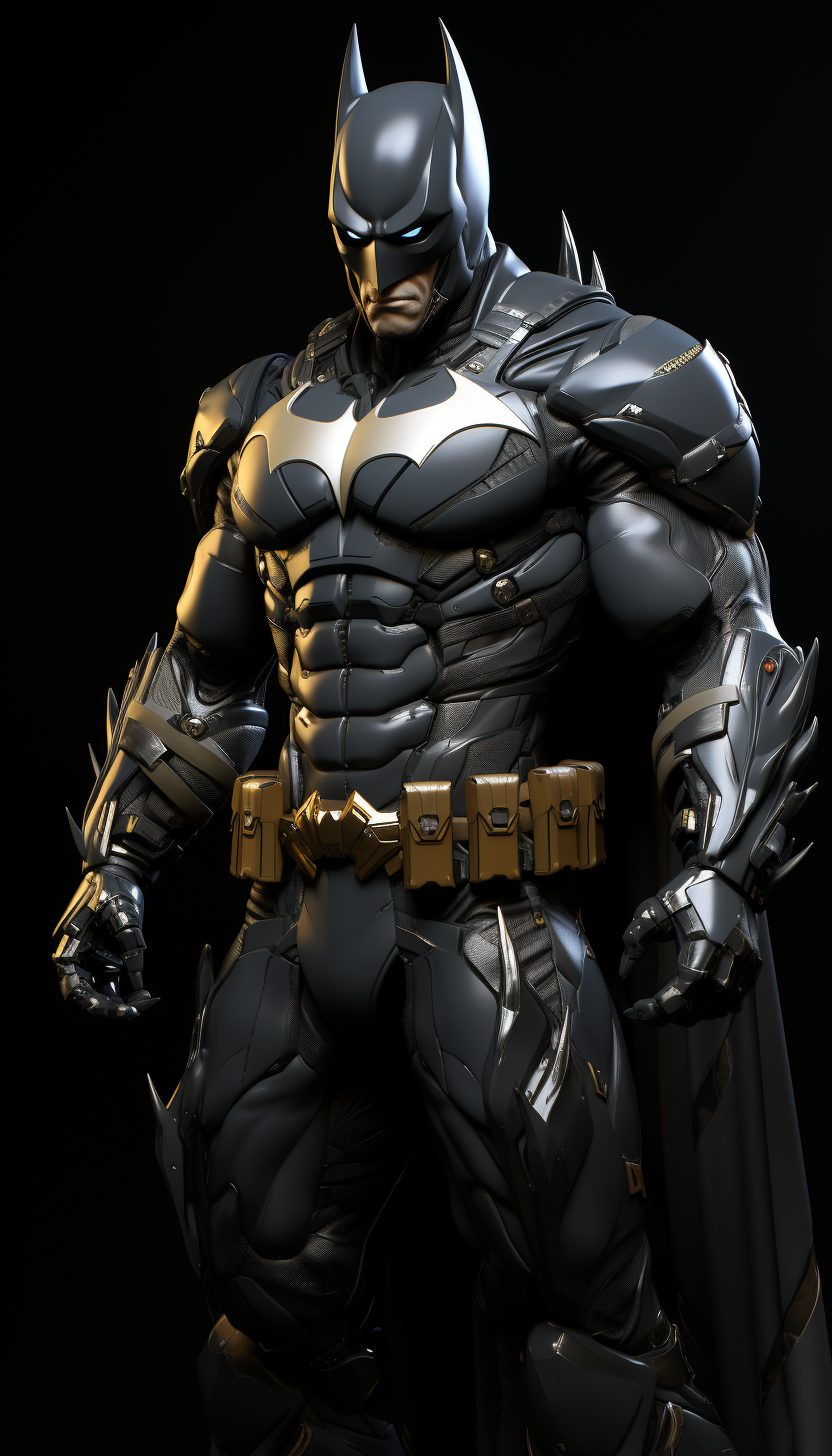 Batmab Body kittuone A full body Batman character cartoon comi by viaankart on ...