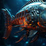 Kittuone Photo Of A Fish Tank With Metal Cyborg Wi