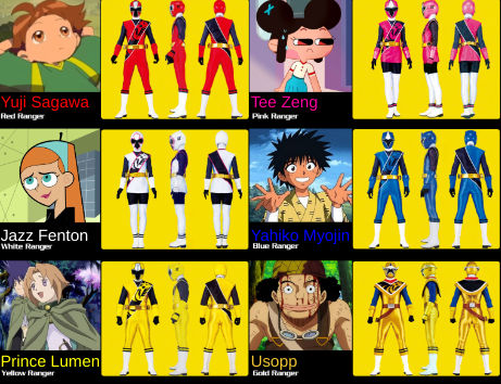 Anime Ninja Rangers VG and Anime Rangers #3 - Ninja Steel by NinjaTurtlesYes on DeviantArt